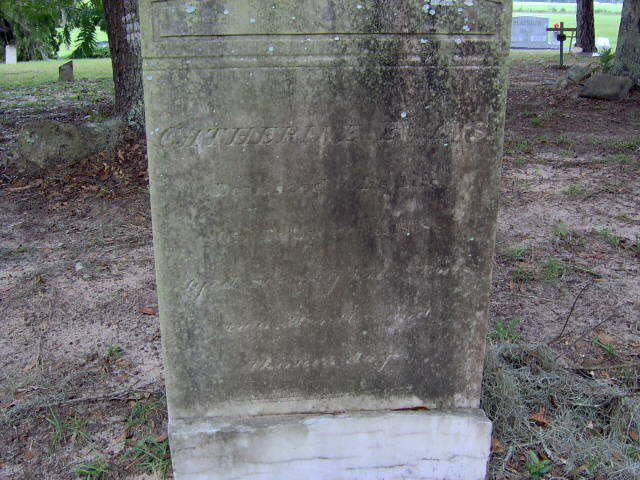 Headstone for Evans, Catherine